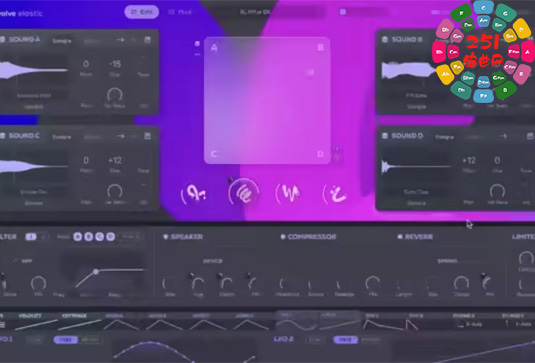 采样合成器 Excite Audio Evolve Elastic v1.0.0-251编曲网