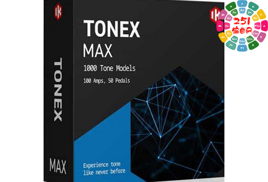 吉他音箱模拟效果器 IK Multimedia TONEX MAX v1.11.1 Win-251编曲网