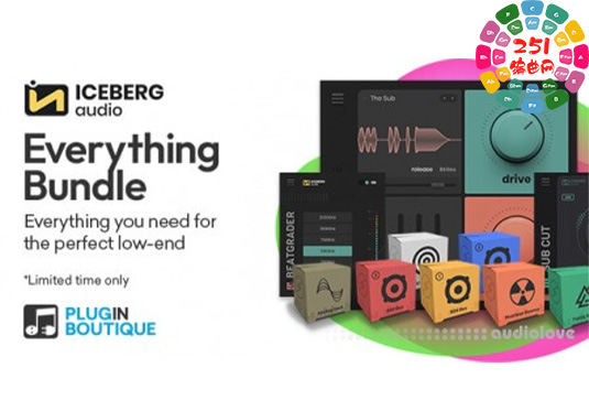 3个套装合集 Iceberg Audio Plugin Bundle v2026.01 U2B MacOS-251编曲网