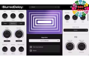 延迟效果器 Linear Sounds BlurredDelay v1.1.3-251编曲网