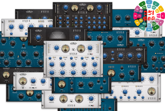 19个综合效果器套装 Nomad Factory Blue Tubes Bundle v4.0.1-251编曲网