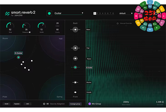 AI混响 Sonible smart reverb 2 v1.0.3-251编曲网