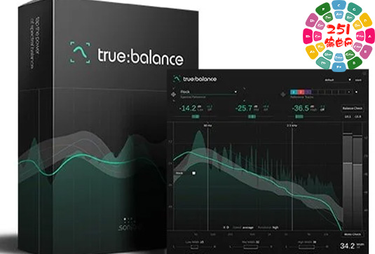 混音计量分析插件 Sonible true balance v1.0.5-251编曲网