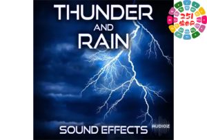 雷声与雨声音效 Sound Ideas Thunder and Rain Sound Effects-251编曲网