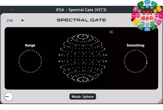 门限效果器 iFeature IFEA Spectral Gate v2.0.0 Mac-251编曲网
